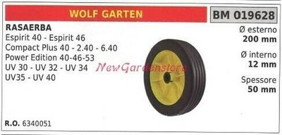 WOLF GARTEN Lawn Mower Wheel Espirit 40 46 019628