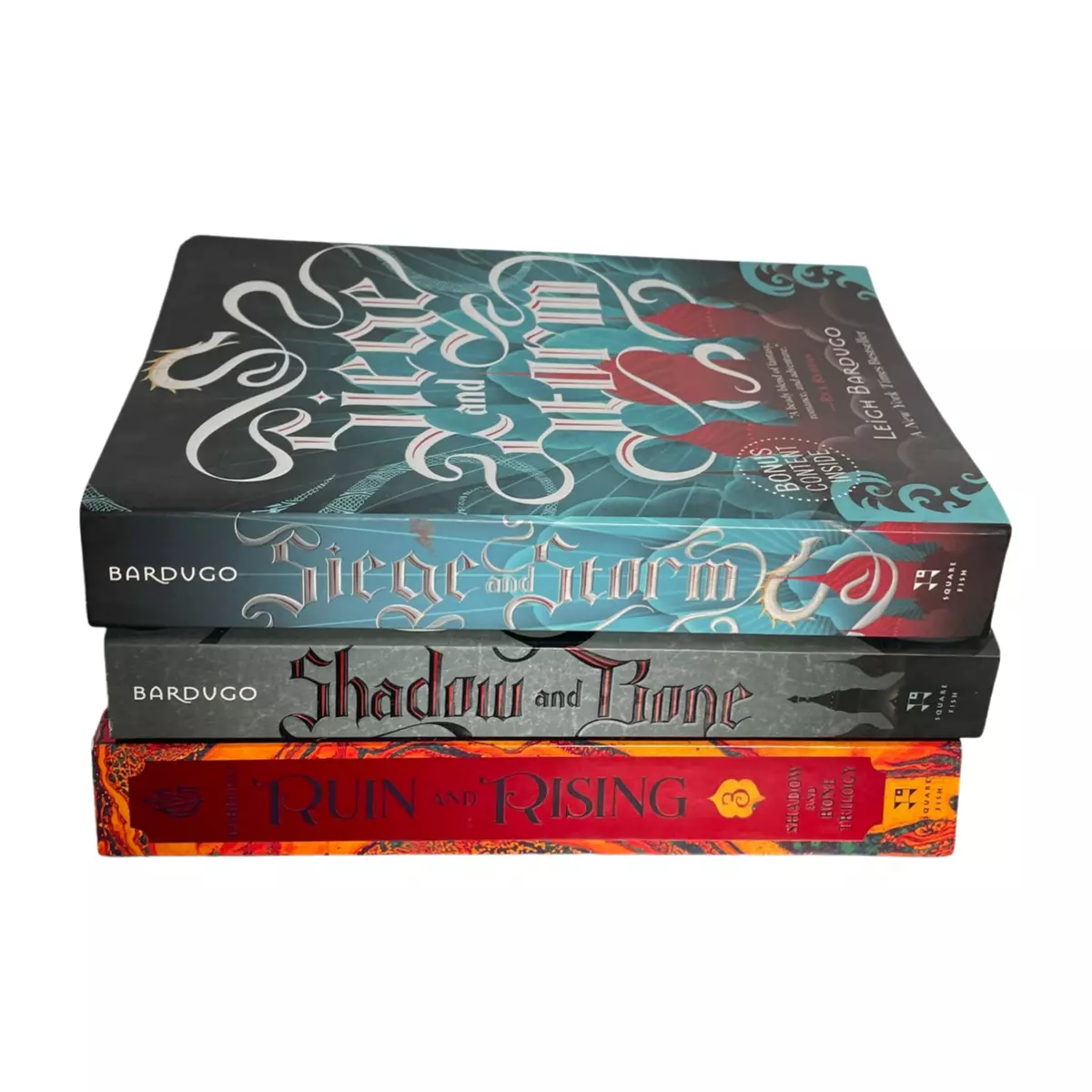 Shadow and Bone Grisha Trilogy Series 3 Books Collection Set by Leigh  Bardugo (Shadow and Bone, Siege and Storm & Ruin and Rising)