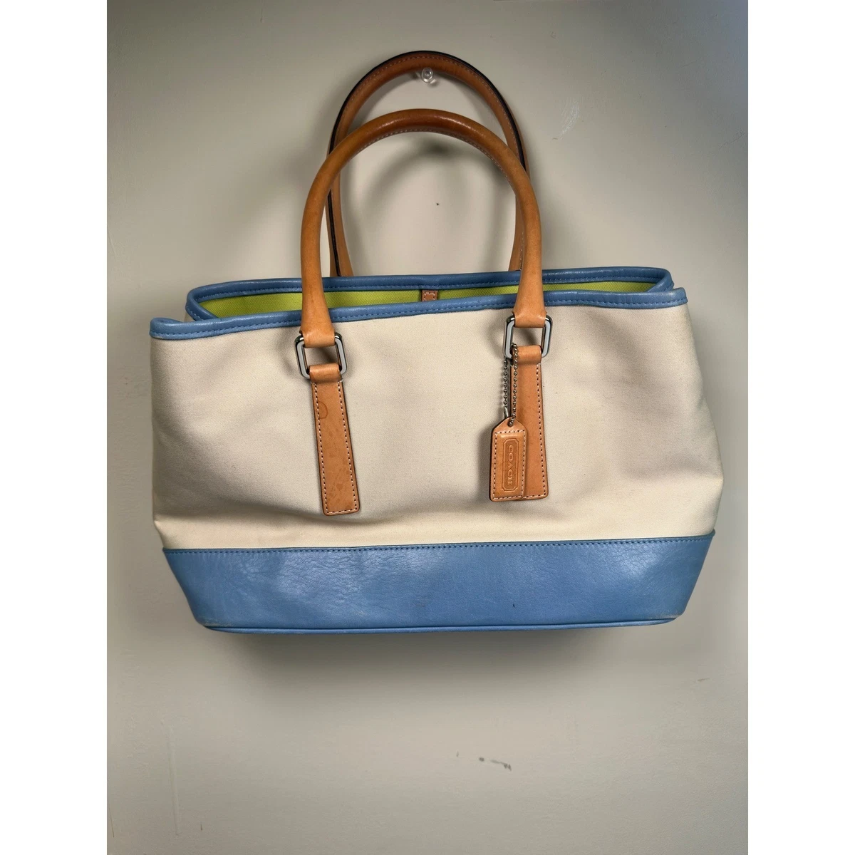 Coach Hampton Tote Blue Bags & Handbags for Women for sale | eBay