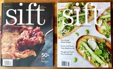 SIFT Magazine ~ King Arthur Fllour ~ Lot of 2 Issues ~ Fall 2015 & Spring 2016