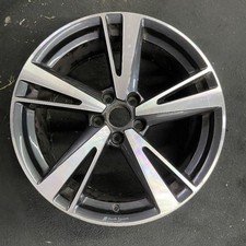 Rear Audi Machined Black Rs3 Oem Wheel 19x8 2017-2020 Original Alloy Rim 59046b