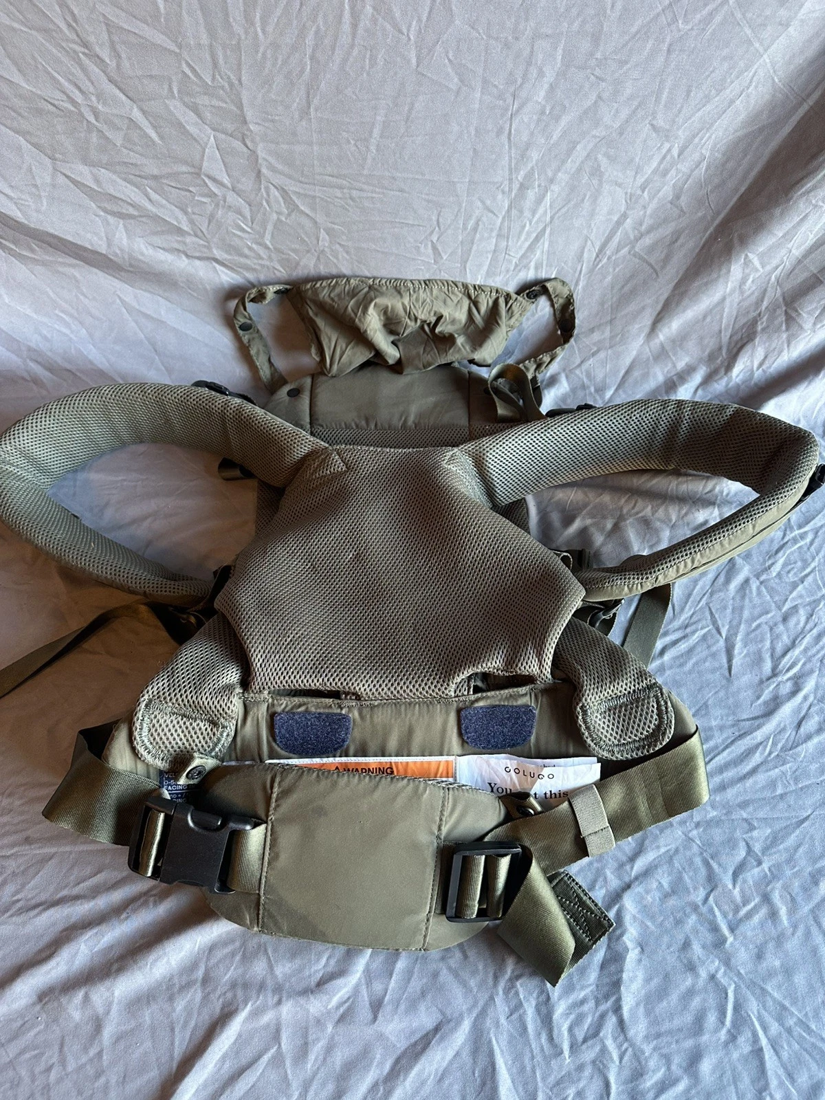 Colugo Baby Carrier Olive NICE - Free Shipping USA