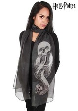 Harry Potter Voldemort Dark Mark Lightweight Scarf - BRAND NWT - NEVER OPENED