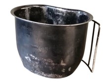 British Army Stainless Steel 58 Pattern Mug / Cup Crusaders Camping Cadet