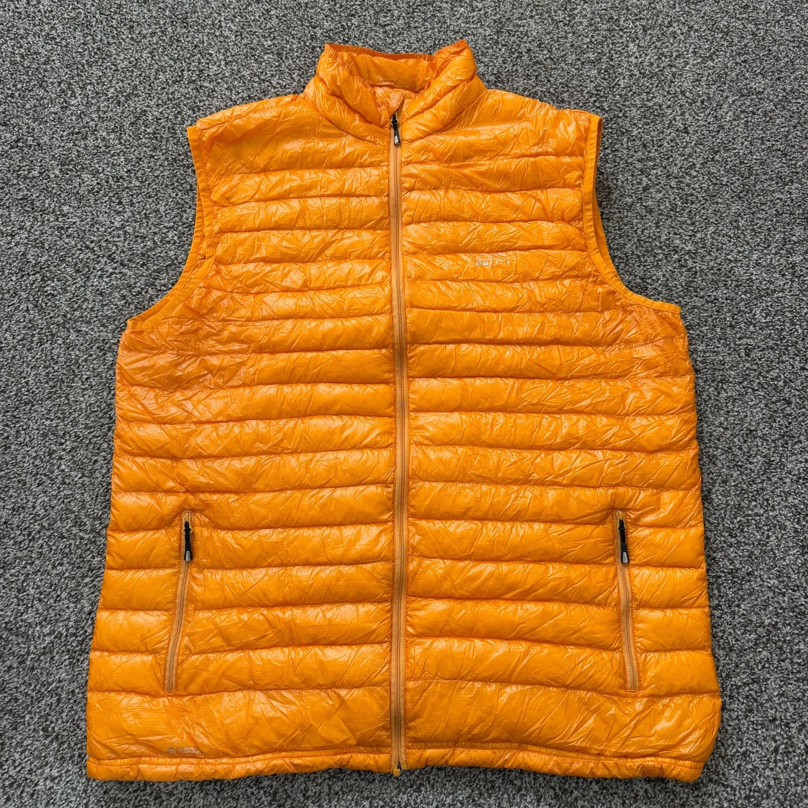 Golite Pertex Quantum GL Down Vest Puffer Insulated Lightweight Orange Men XL
Opens in a new window