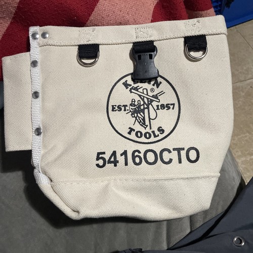 KLEIN TOOLS strapazierfähige Canvas Nagel Handwerkzeug Gürteltasche Tasche 5416OCTO - Bild 1 von 2