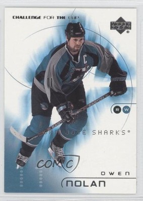2001-02 Upper Deck Challenge for the Cup Owen Nolan #71 m5x