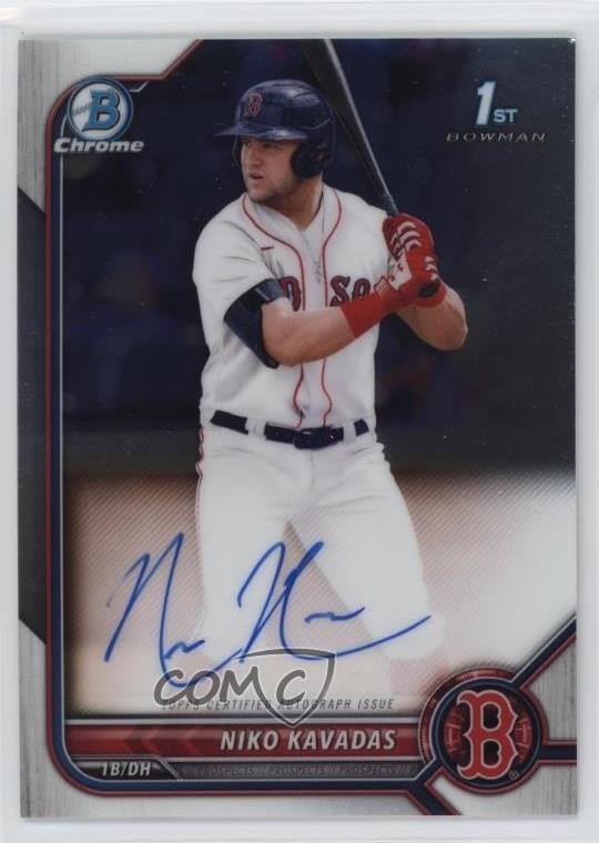 2022 Bowman Chrome Prospect Auto Niko Kavadas #CPA-NK Auto 0w7