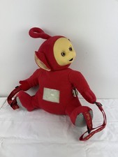 Vintage 1998 Teletubbies Po Plush Backpack Red