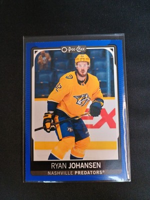 2021-22 O-Pee-Chee Hockey Ryan Johansen #27 Blue Nashville Predators