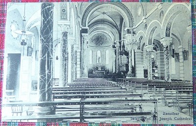 AK (Act Tansania) ZANSIBAR Interior of St. Joseph Kathedrale