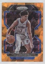 2021-22 Panini Prizm Orange Ice Prizm Killian Hayes #101 fm0