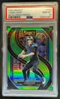 2024 Select Jared Goff Premier Neon Green Prizm #19/49 Lions PSA 10