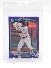 DAWEL JOSEPH 2025 BOWMAN CHROME PURPLE REFRACTOR #BCP-8 MARINERS Q4562