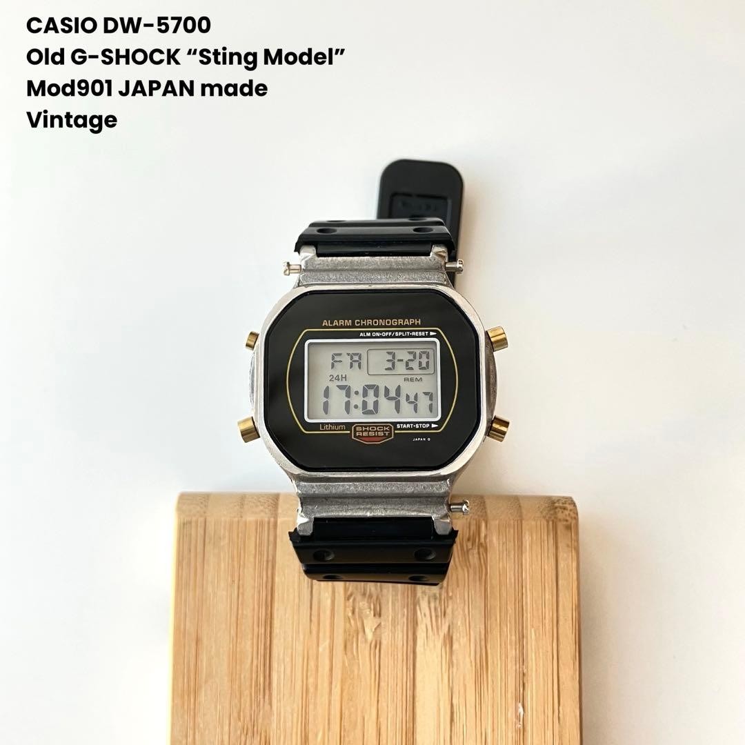 CASIO DW-5700 G-SHOCK Sting Model Vintage 1987 Module 901 Japan | eBay
