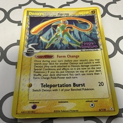 Deoxys Delta Species Speed Forme 6/110 Holon Phantoms Holo Rare