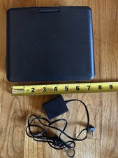 Sylvania SDVD7060- Combo- Black 7" Portable DVD Player Swivel Screen -TESTED-
