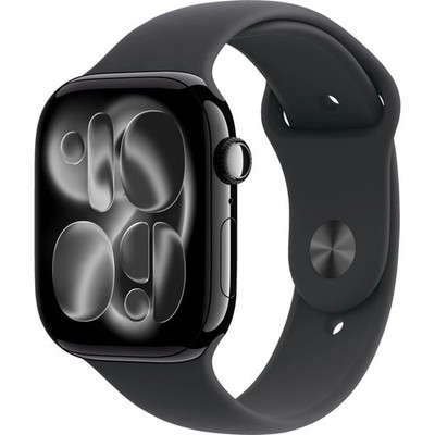 Apple Watch Series 11 GPS 46 Smartwatch Diamantschwarz (140-190 mm)