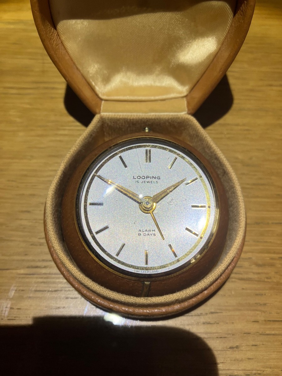 looping 15 jewels alarm 8 days Clock | eBay