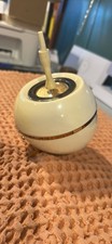 Vintage Korex Electromatch Table Top Lighter, Beige, With Box & Manual. Sparks.