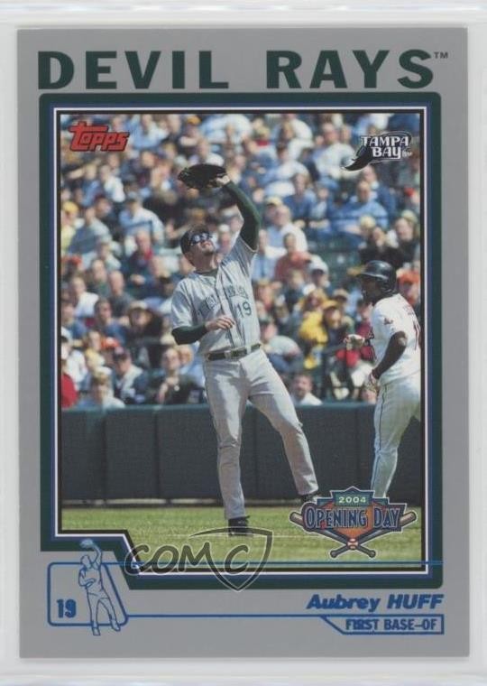 2004 Topps Opening Day Aubrey Huff #81 0ff4