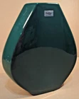 1992 Royal Haeger Pottery Vase #115 Green 11” Post Modern Geometric Design USA