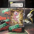 CGC 9 MINT Mew Ex 205/165 Gold METAL 151 UPC PROMO Pokemon Card