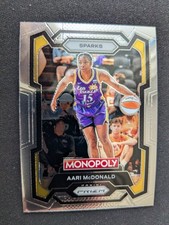 2024 Panini Prizm Monopoly WNBA # 30 Aari McDonald - Los Angeles Sparks (NM)