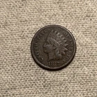 1877 Indian Head Penny, Small Cent Key Date Issue, Great Album Coin, VG MM