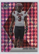 2020 Panini Mosaic Rookies Pink Camo Mosaic Prizm Javon Kinlaw #247 0ga9