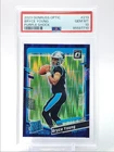 BRYCE YOUNG 2023 DONRUSS OPTIC RATED ROOKIE PURPLE SHOCK RC PSA 10 Q3589