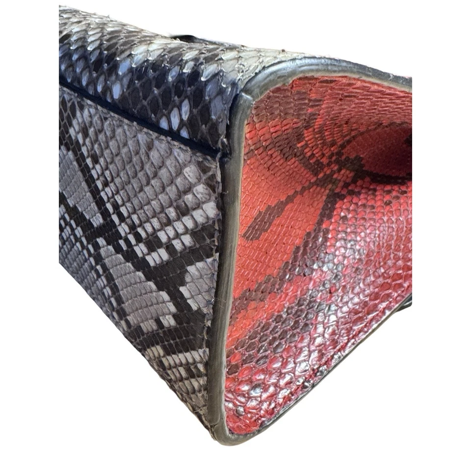 Gucci Python Medium Padlock Shoulder Bag Authentic EUC - Image 3 of 4