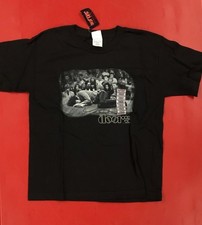 VTG The Doors Jim Morrison Stage Photo Band T-Shirt Youth Lg PL: 19" NWT