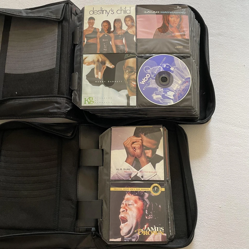 Vintage R&B Hip Hop Soul CD Lot 210+ 90s 2000s 2 Case Logic Huge Collection Foto 4 de 4
