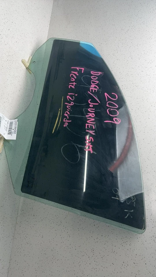 2009--2020 DODGE JOURNEY Front Door Glass/window Dodge Left Foto 2 de 4