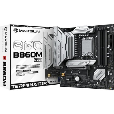MAXSUN ms-terminator b860m wifi socket 1851 moederbord (zwart, ra