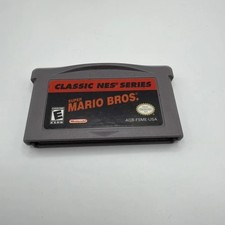 Super Mario Bros. Classic NES Series Game Boy Advance 2004 Cartridge Only