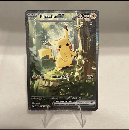 Pikachu ex 276/217 Ascended Heroes Special Illustration Rare SIR Mystery Grab