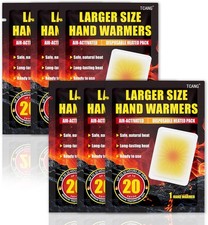 Hand Warmers Disposable - Up to 20 Hours of Heat - 6/20 Pack Super Long Lasting