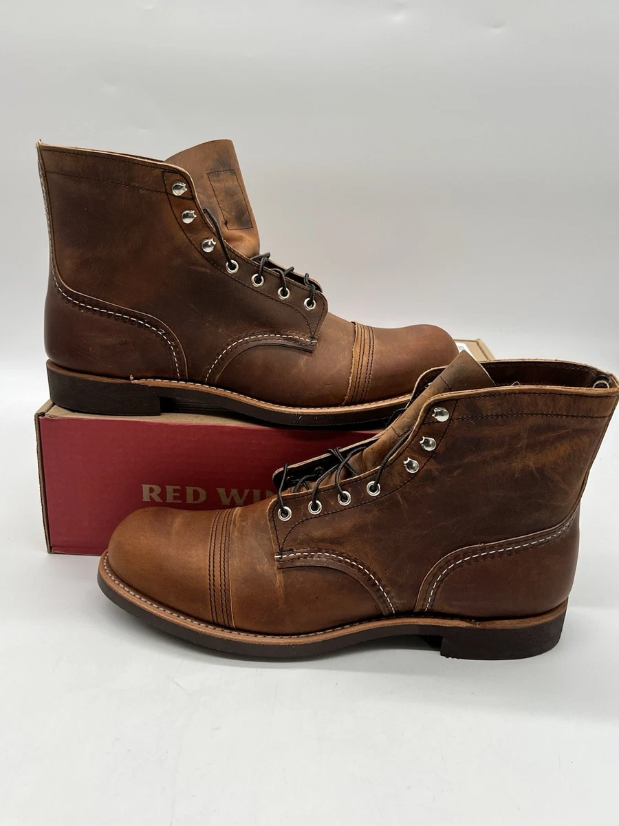 Red Wing Iron Ranger Workwear Lace Up Boots for Men for sale | eBay