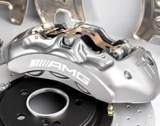 Classic SILVER MERCEDES AMG Caliper Paint Metallic Silver High Temp Gloss