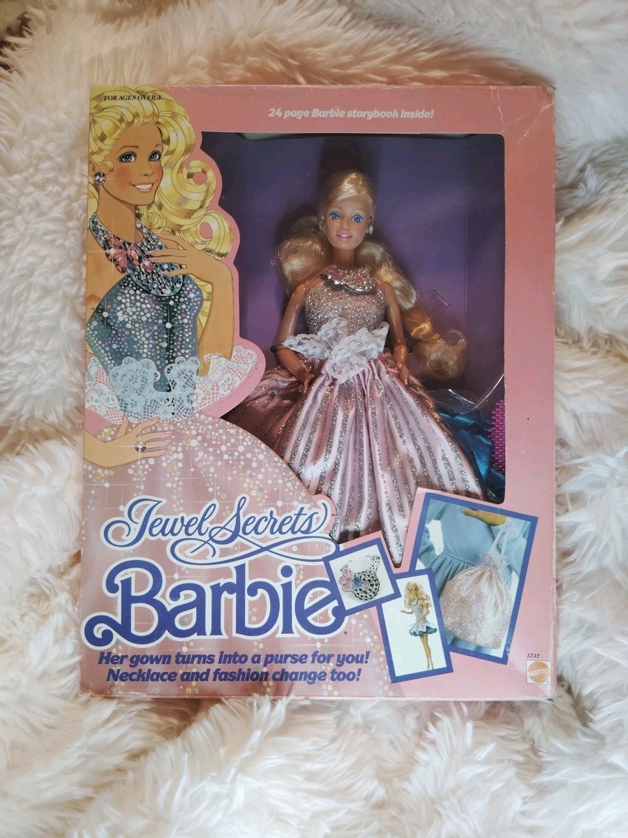人形 Jewel Secret Barbie Doll Vintage Barbie Jewel Secrets #1737 Collectible 1986 Dress Turns