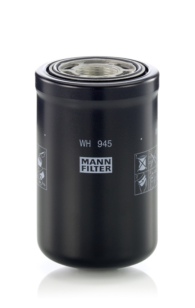 WH 945 MANN FILTER Hydraulic Filter, Automatic Transmission for JOHN DEERE