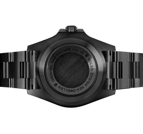 Reloj Rolex Sea-Dweller 43 mm negro recubierto de PVD/DLC de acero inoxidable 126600 - Imagen 7 de 8