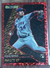 2023 Topps Update Kodai Senga Black Gold Red /10 Rookie RC New York Mets!
