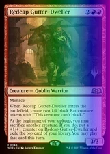 MTG Redcap Gutter-Dweller (146p/200) Wilds of Eldraine Promos NM FOIL