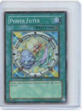 2008 Yu-Gi-Oh!—Power Filter #TDGS-EN058 The Duelist Genesis—Super Rare Foil