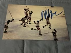 1980 TEAM USA Hockey MIKE ERUZIONE Signed 4x6 Photo AUTOGRAPH 2F
