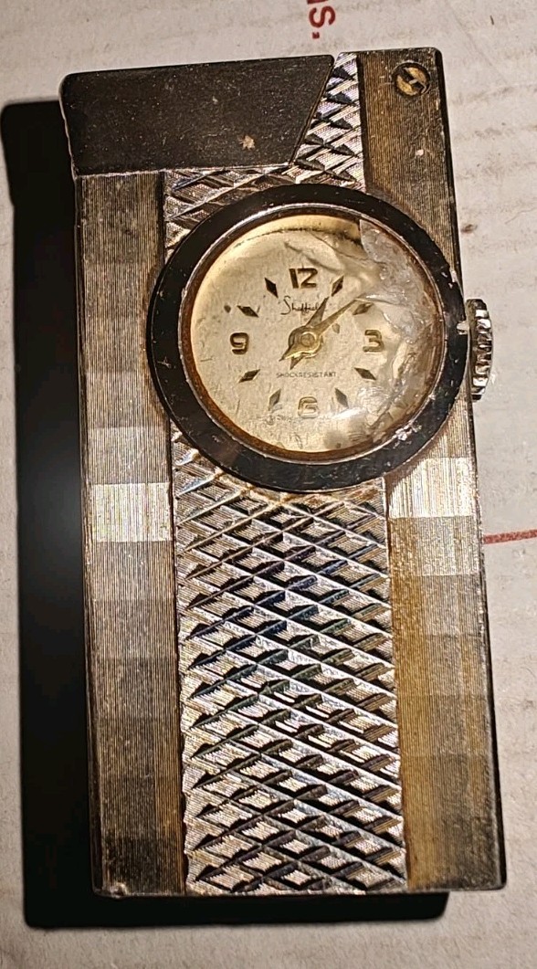 With Sheffield Watch Swiss Made For Parts As Is