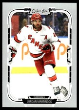 2025-26 O-Pee-Chee #386 Jordan Martinook Carolina Hurricanes Hockey Card